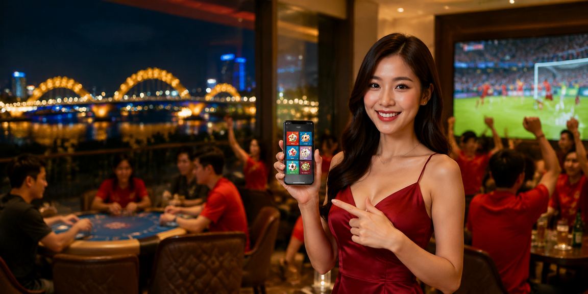Người chơi bài tại Đà Nẵng trong không gian giải trí hiện đại