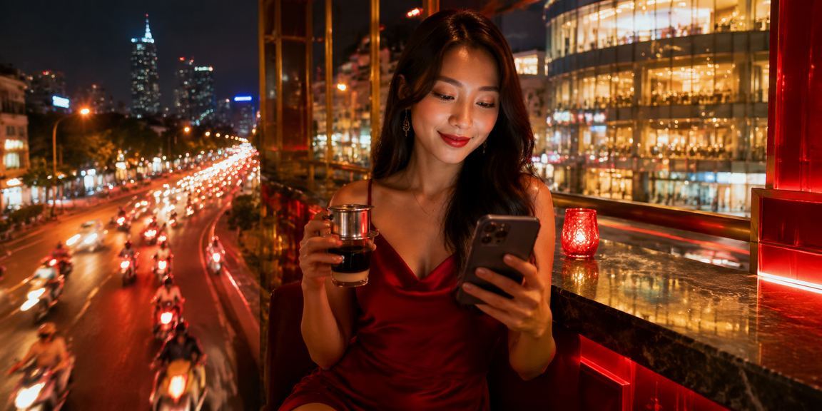 Người dùng xem tỷ lệ cược bóng đá tại TP.HCM trên điện thoại