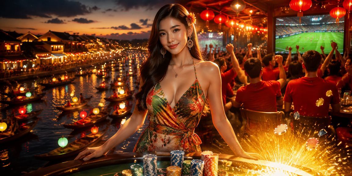 Không khí lễ hội Tết tại Hội An gắn với giải trí casino trực tuyến